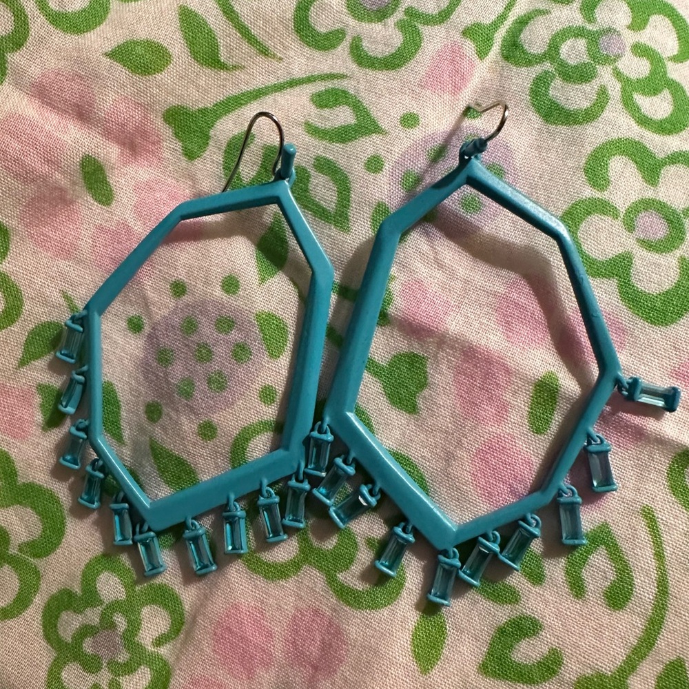 Kendra Scott Turquoise Thomas Drop Earrings